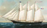 William Pierce Stubbs, The Albertine Adoue, Oil on canvas