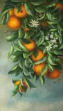 Ellen Burpee Farr, Orange Tree, Oil on canvas