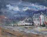 Maurice de Vlaminck, Roadside Homestead