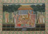 Anonymous, Court Ladies with Musicians