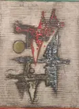 Johnny Friedlaender, Abstract Composition, Color lithograph