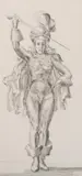 Reginald Marsh, Drum Majorette, Engraving