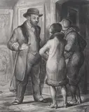 Charles Wheeler Locke, Broadway, Lithograph