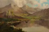 J. M. Tucker, LANDSCAPE WITH HIGHLAND CATTLE: TWO WORKS, each signed, Oil on canvas