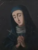 Continental School, Saint Teresa of Ávila, SAINT TERESA OF ÁVILA, oil on copper