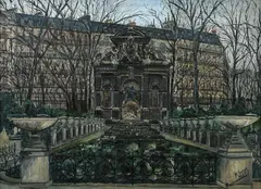 Paris by Pierre Farge, Oil on canvas, offered Apr 2010