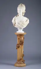 French School, Marie Antoinette, Marble