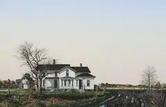Billy Morrow Jackson, Farmhouse, Watercolor
