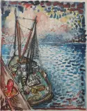 David Burliuk, The Dock