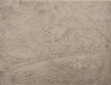 James Ensor, Les Cataclysmes, Etching