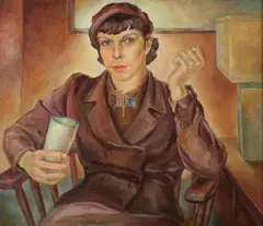 Kae Dorn Cass, Portrait of a Woman, Oil on canvas