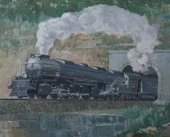 Ray Wilcox, The Big Boy, Oil on canvas