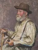 Caroline van Hook Bean, Portrait of a Man, Oil on canvas