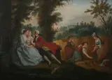 French School, In the Garden