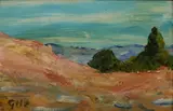 California Landscape by Selden Connor Gile, Oil on board, offered Jun 2010