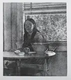 Catherine Murphy, Self-Portrait, Lithograph