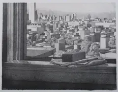 Catherine Murphy, Buildings from a Window, Lithograph
