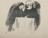 Charles Wheeler Locke, The Dirty Limerick, Lithograph