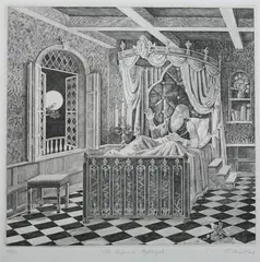 Frank Wright, The Emperor'S Nightingale, Etching