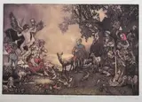 Frank Wright, The Song of Orpheus, Aquatint