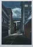 Frederick Mershimer, Plymouth Street, Color mezzotint