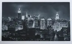 Penthouse by Frederick Mershimer, Mezzotint, sold Jul 2010