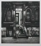 Frederick Mershimer, Summer Serenade, Mezzotint