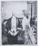 George Bellows, The Parlor Critic