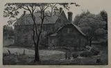 Grace Arnold Albee, Cider Mill, Wood engraving