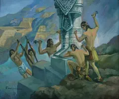 Hector Carrizosa, Monterrey, Oil on canvas