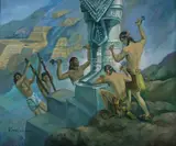 Hector Carrizosa, Monterrey, Oil on canvas
