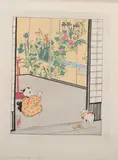 Helen Hyde, INTERIOR DECORATION, color woodcut