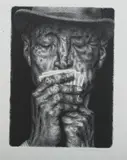 Joseph Hirsch, Shark, Lithograph