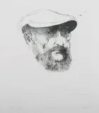 Leonard Baskin, Ernst Barlach, Etching