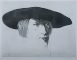Leonard Baskin, Lucas V, Etching
