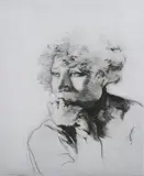 Priscilla Treacy, Colette, Etching and drypoint