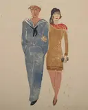 Richard Floethe, Shore Leave, Silkscreen