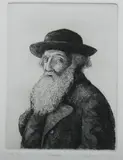 Stan Washburn, Pissarro, Etching and drypoint
