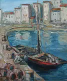 Ralph William Holmes, Le Port de Cassis Près de Marseille