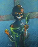 Erwin Esquivel, Espoir (Hope), Oil on canvas