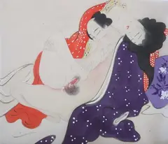 Untitled by Anonymous, SHUNGA (EROTIC), seventeen ink and color on silk - Largest:6 5/8 in. x 7 5/8 in, offered Sep 2010