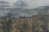 Eugene Gardner, Old Ice House, MARYLAND, pastel