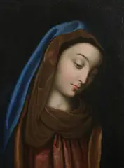 Pompeo Batoni, Virgin Mary, VIRGIN MARY, oil on canvas
