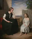 Continental School, The Letter, THE LETTER, oil on canvas