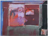 Patrick McFarlin, Installation Easel, Acrylic on paper
