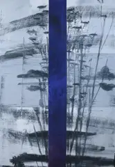 Untitled (Reeds) by Gregory Botts, Oil on canvas, offered Sep 2010
