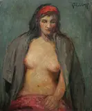 Robert Philipp, Woman with Red Bandana