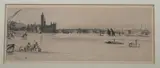 James Abbott McNeill Whistler, Old Westminster Bridge (From Sixteen Etchings)
