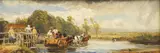 Robert Thorne Waite, Untitled, oil on panel 12 x 35cm Provenance: With David Messum