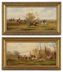 Rudolf Stone, Untitled, oil on board 15.5 x 31.5cm (2)